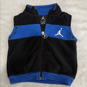 Jordan Kids Black and Blue Vest